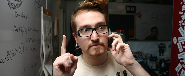 Foto do Harper Reed, o hacker por detrás da campanha de Obama