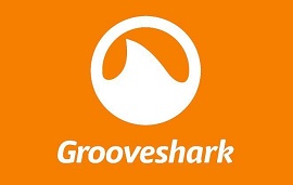 Logo do serviço de música Grooveshark