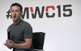 Foto do CEO do Facebook, Mark Zuckerberg