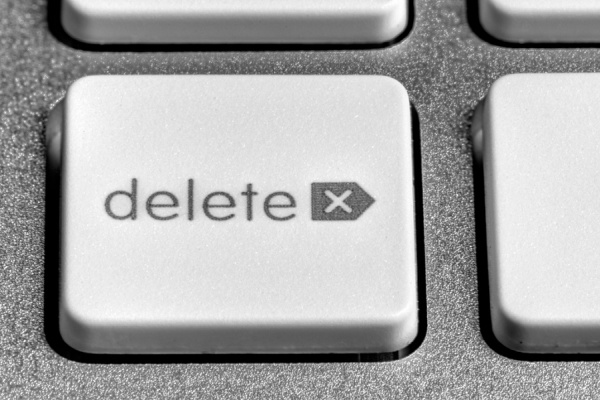imagem da tecla delete do teclado