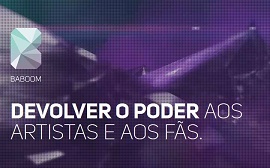 Foto de Kim Dotcom com promessa de pagar mais aos artistas