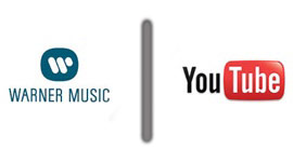 logo da warner music versus logo do youtube